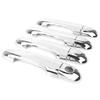 Car Door Handle Bar Cover Trim for KIA FORTE CERATO 2010-2012 1 Set Chrome