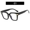 1PC  New Square Frame Sunglasses Fashion Ins Glasses Female Concave Design