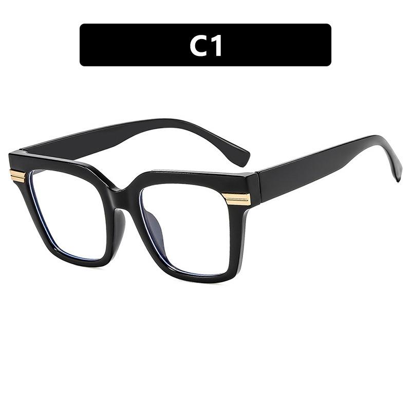 1PC  New Square Frame Sunglasses Fashion Ins Glasses Female Concave Design