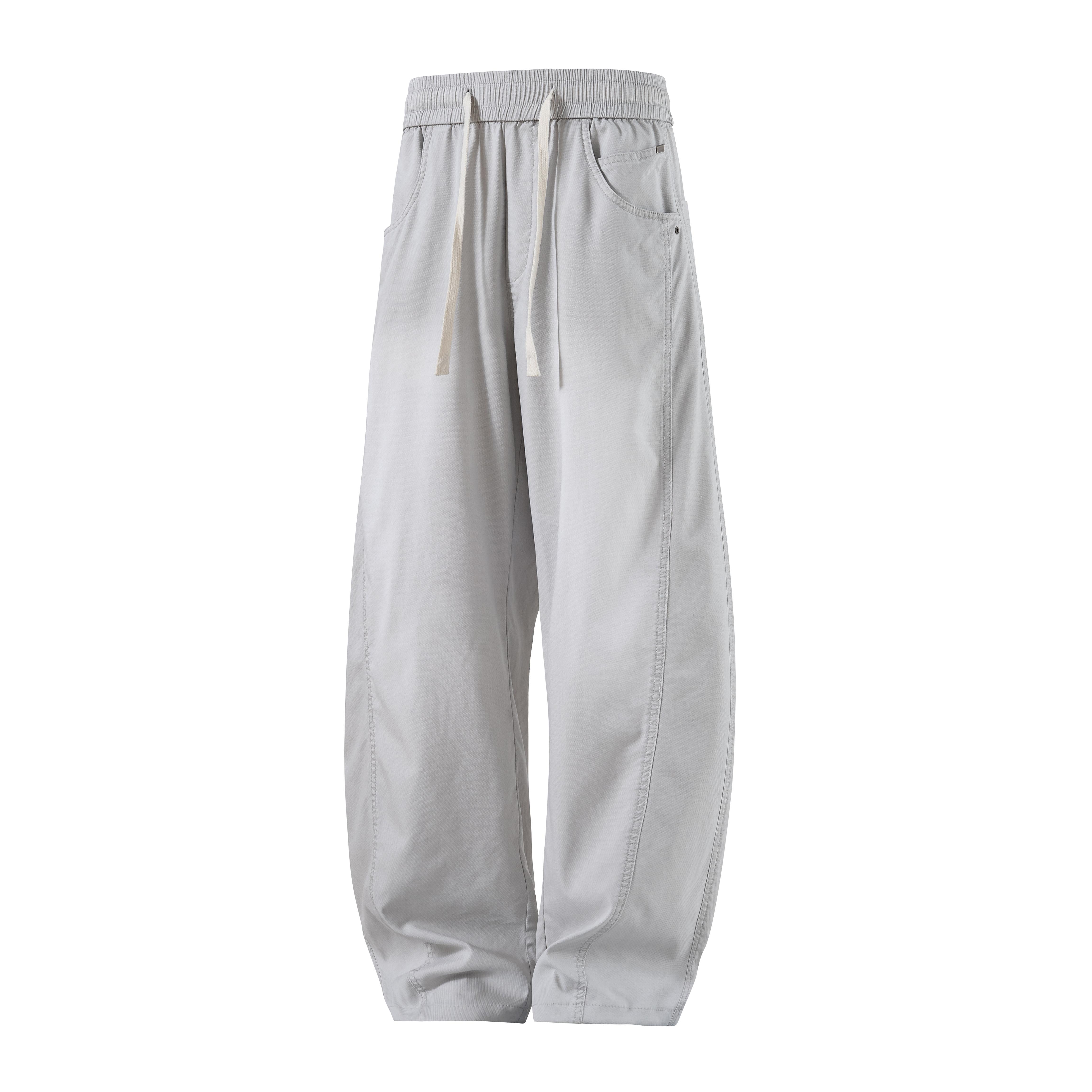 Straight Leg Pants for Men, Comfortable and Loose Fit, Versatile Jeans, Men s Casual Pants XXXXL серый