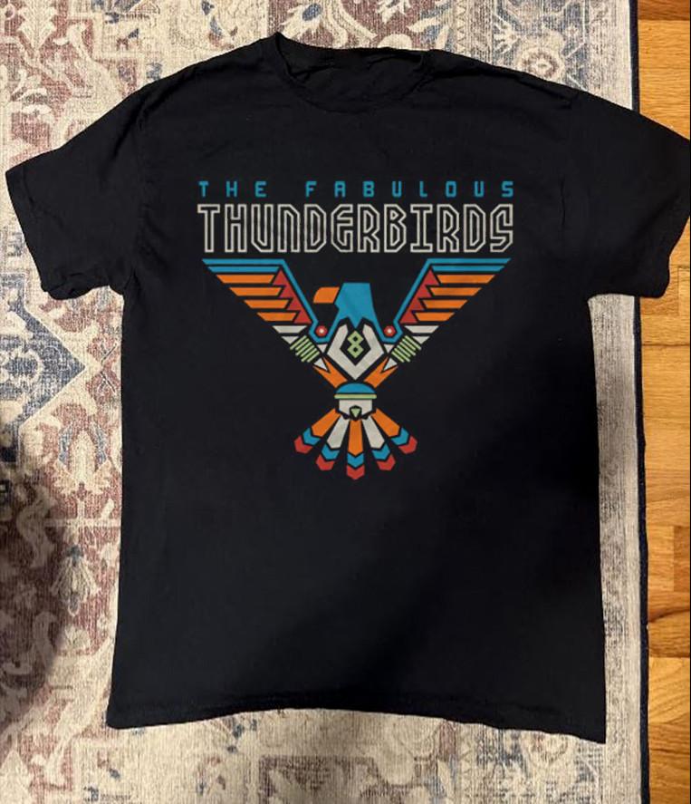 

THE FABULOUS THUNDERBIRDS Spectacular Unisex TShirt S5XL BL2.1011 Unisex T-Shirt XXXXL