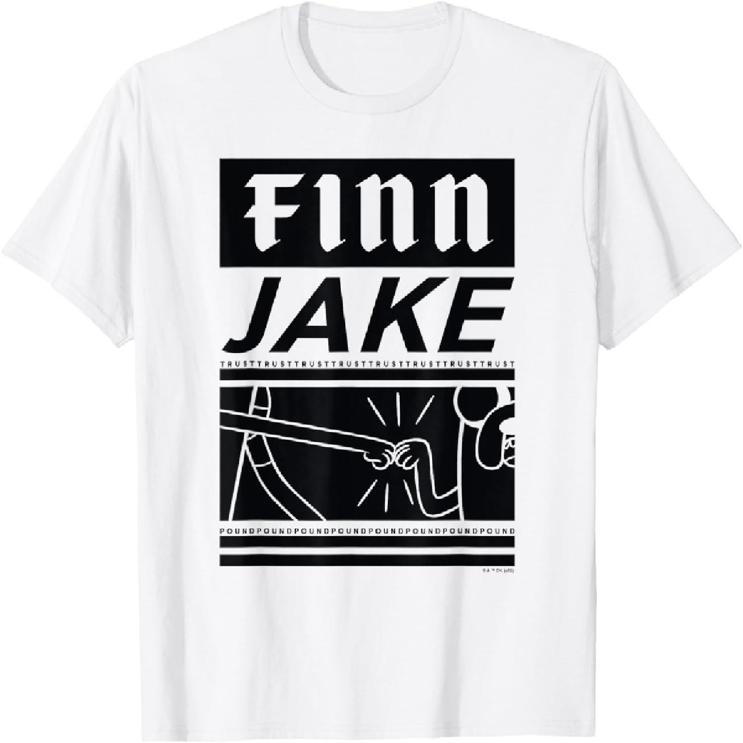 Finn and Jake Trust Pound T-Shirt S