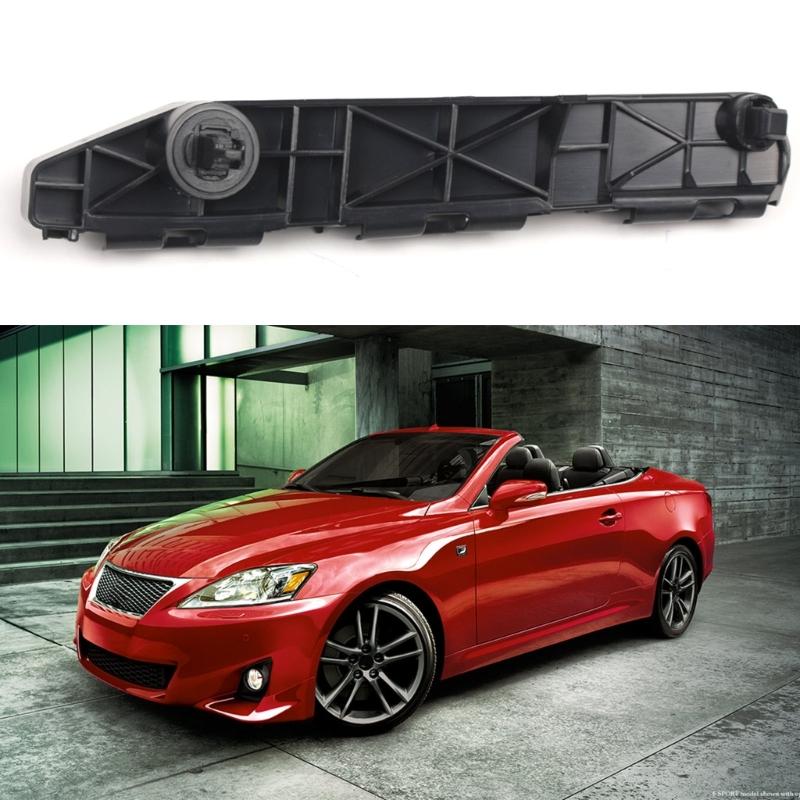 High Strength Car Left Right Side Front Bumper Guide Mounting Bracket Rack For 52536-53011 52535-53011 Easy Installation