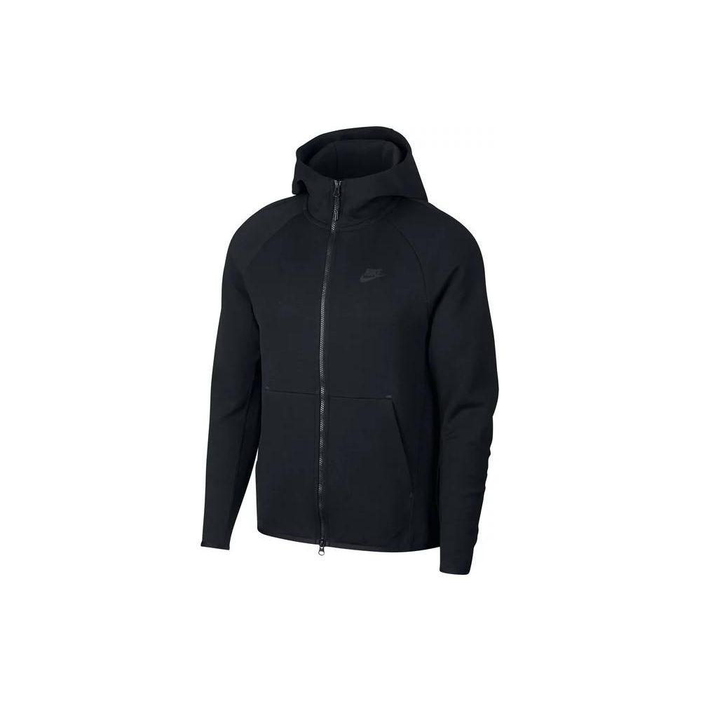 Nike Sportswear Tech Fleece Black Men s Full-Zip Hoodie 928483-010 S