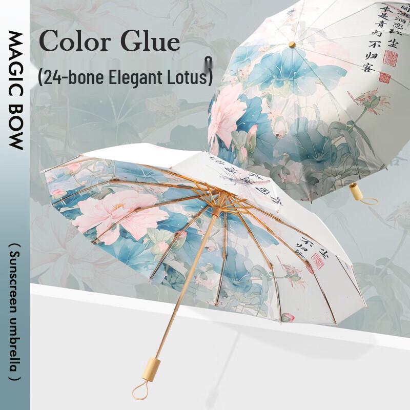 Beneunder Folding Sun & Rain Umbrella