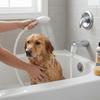 Adjustable Water Flow Pet Shower Sprayer Pet Bath Sprinkler  Outdoor Quick Rinse