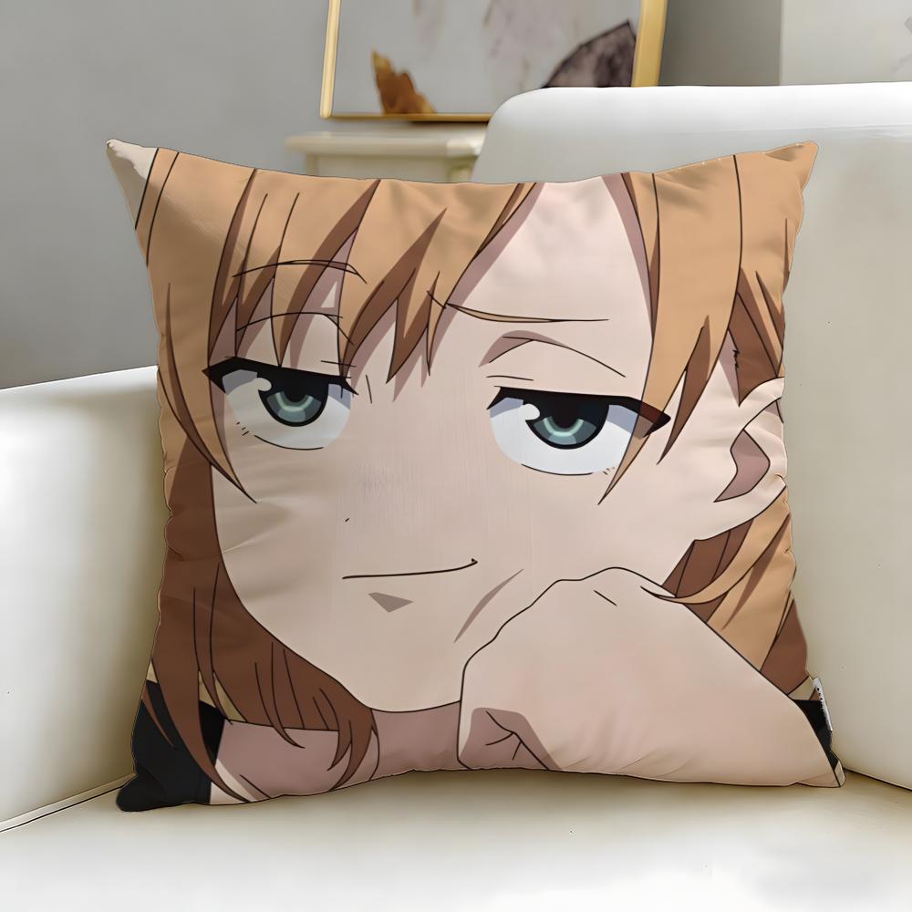 

anime Shirobako Cushion Cover Soft EasyWash Pillow Case Versatile for Couch Bed Travel and Office 30X30cm