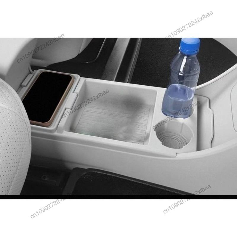 Fit Center Console Lower Storage Box Non Slip Mat No Drill Installation Auto Interior Organizer Tray For Geely EX2 2025 2026