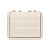 Gucci GG Marmont White Quilted Leather Chain Bag,G Hardware Gold Strap, Women's Flap Closure Crossbody Handbag for Daily Party 741457-AAB1Q-9022