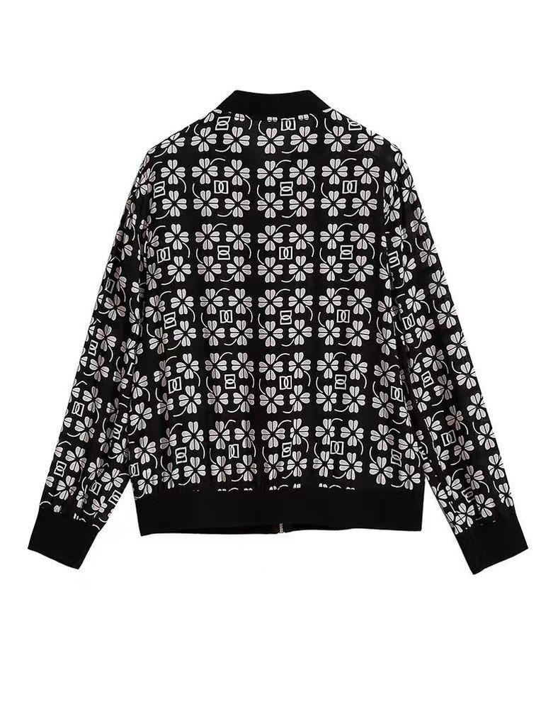 Women's Trendy Chiffon Cardigan: Lightweight Sun Protection Baseball Jacket for Middle-Aged Mothers