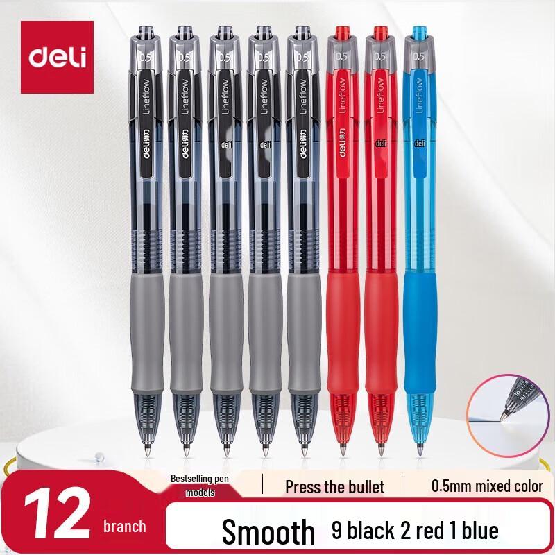 Deli S08 Click Gel Pen