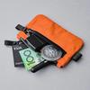 Men's Outdoor Anti-theft Brush RFID Card Bag Multifunctional ID Card Clip Pen Tool Key Headphone Mini Item Storage Bag