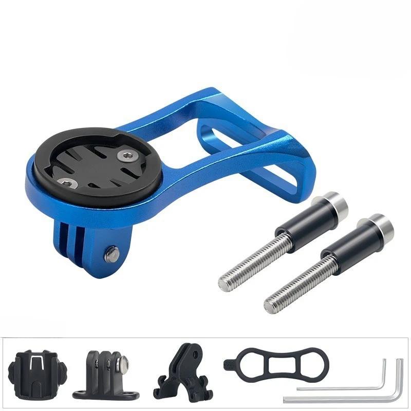 Bicycle Stem Extended Bracket Bike Headlight Mount Computer Holder Lamp Support Rack Alloy Fiber Stand For Garmin Bryton Cateye