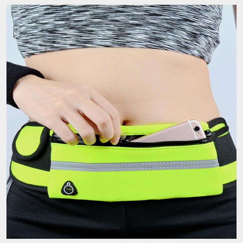 1Pcs Colorful Waterproof Neoprene Fanny Pack Running Man Waist Bag