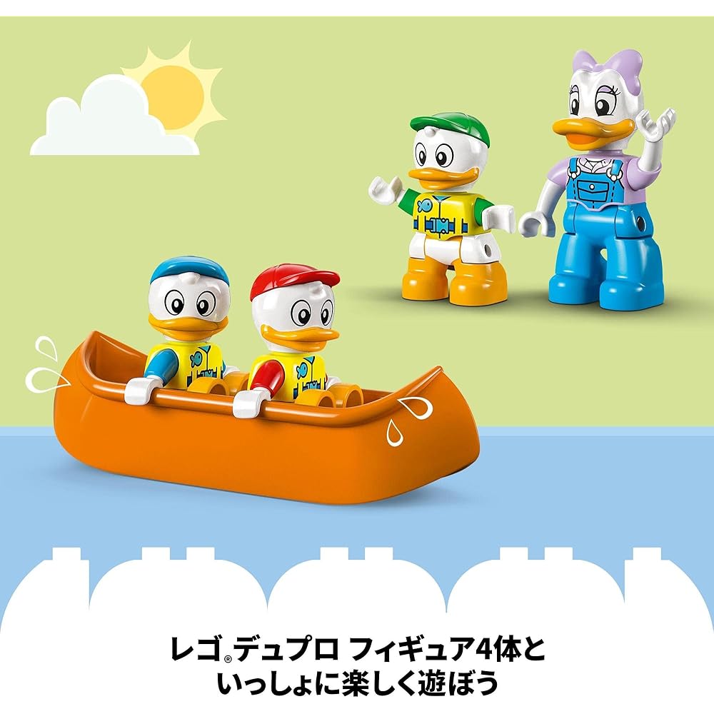 LEGO Duplo Camp Holiday 10997 Toy Building Blocks for Toddlers Boys Girls Age 2+