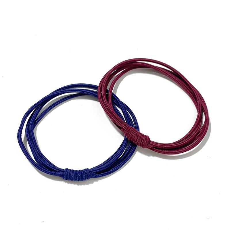 Braided Hair Elastic Band Hair Bun Hair Accessory for Women, Simple and With High Elasticity.