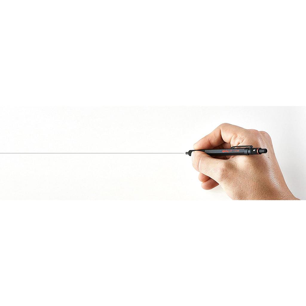 Rotring Mechanical Pencil Japanese 600, 0.7mm, Black, 1904-442 [Official Product]