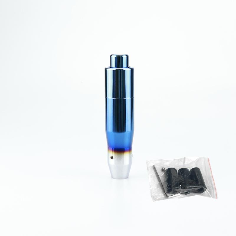 Car Shift Head Aluminium Alloy Car Button Shift Head Restricted Position Shift Knob Shift Button Shift Lever Car Shift Handle