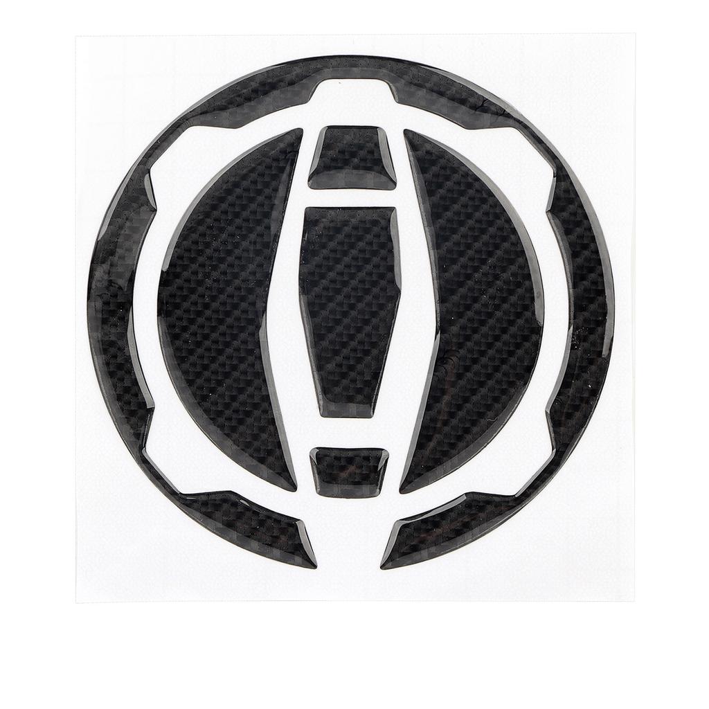 Carbon Fiber Motorcycle Gas Tank Cap Pad Cover Sticker Decals for KAWASAKI Z900 Z650 17 18