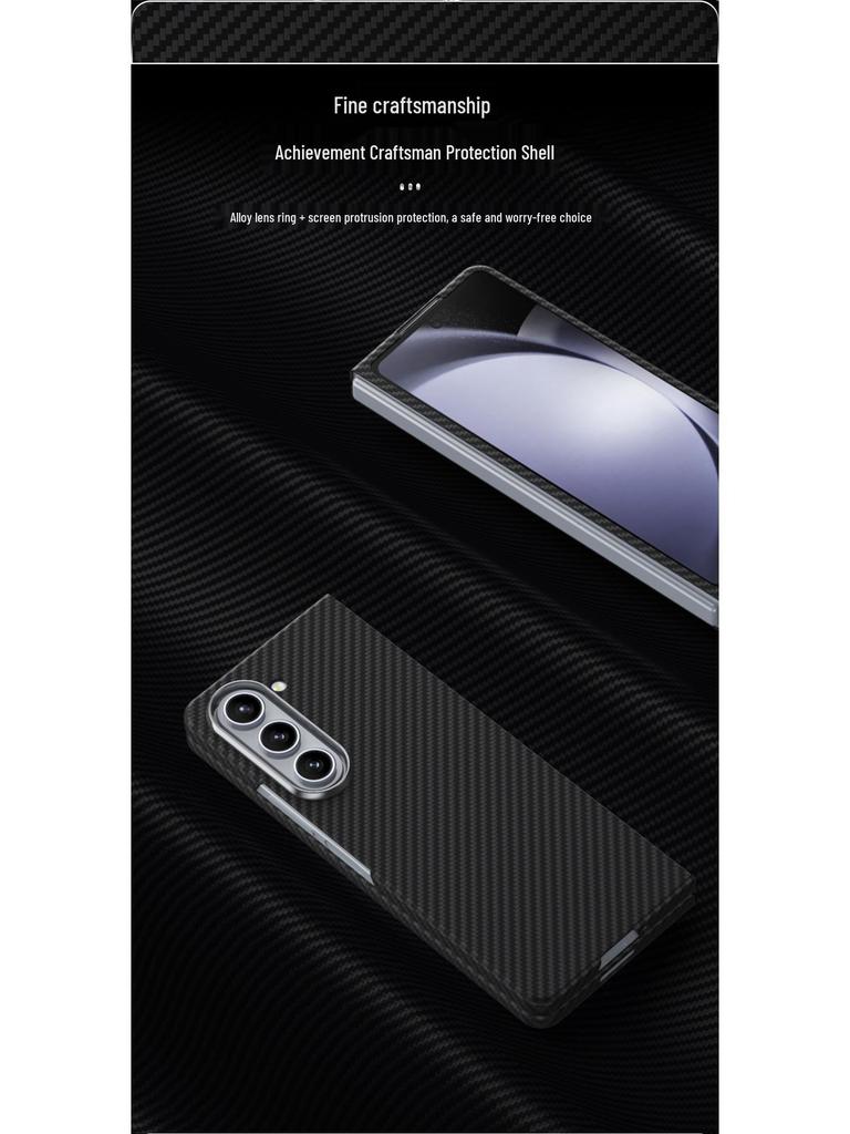 Magnetic Nano-Fiber Folding Case for Samsung Z Fold7/6