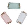 3D Resin Bow Macaron Color Desktop Ornament and Photography Prop Tray