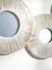1/2/4pcs Hand Woven Wall Hanging Decorative Mirror Boho Room Decors Aesthetic Home Decoration Tapestry Bedroom Hanging Ornaments
