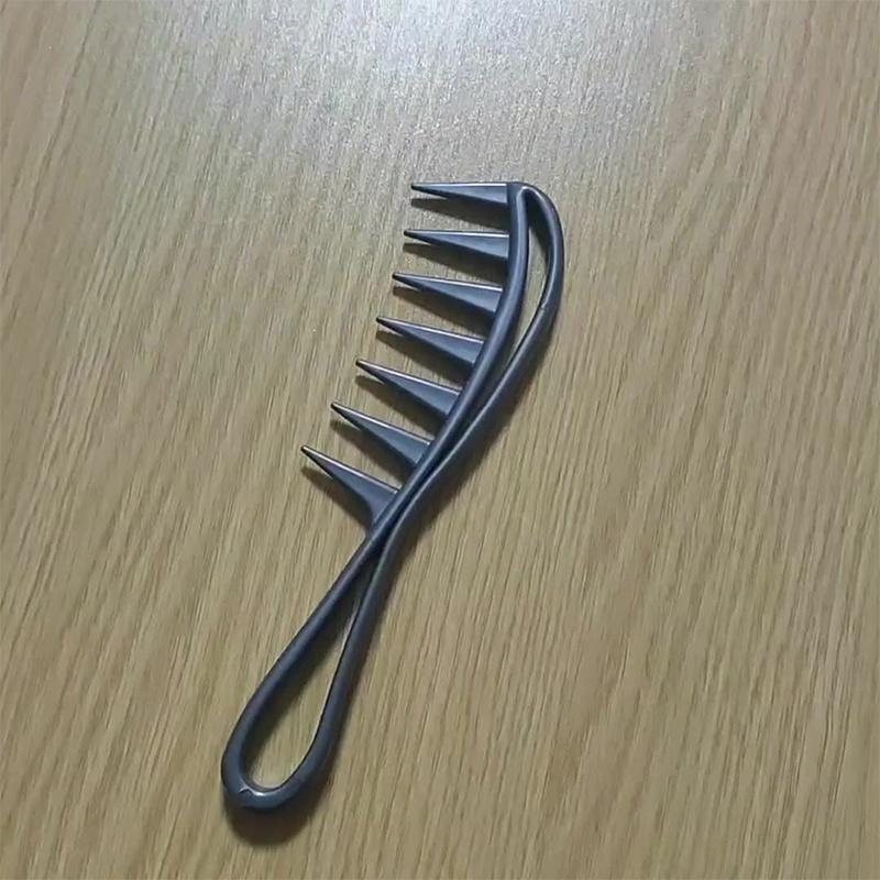 Wide Tooth Shark Plastic Comb Curly Hair Salon Hairdressing Comb Massage For Hair Styling Tool for Curl Hair