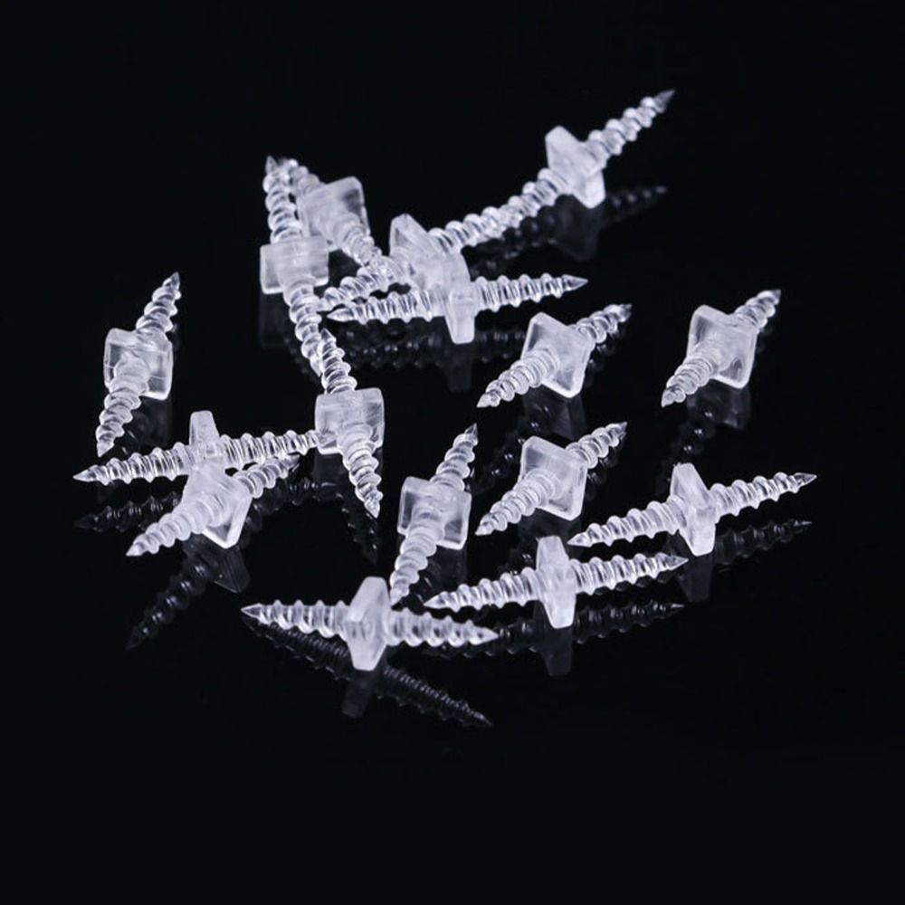 10PCS/20PCS 360° D-Rig Chod Rig Swivel Hair Chod Ronnie Rig Boilies Stop Screw  Carp Fishing