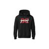 ADRO Men' Cotton Neck Hooded Sweatshirt (H21MBYOBL_Black_2XL)