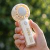 Handheld Fan, Transparent Portable Personal Fan for Travel, Home, and Outdoor