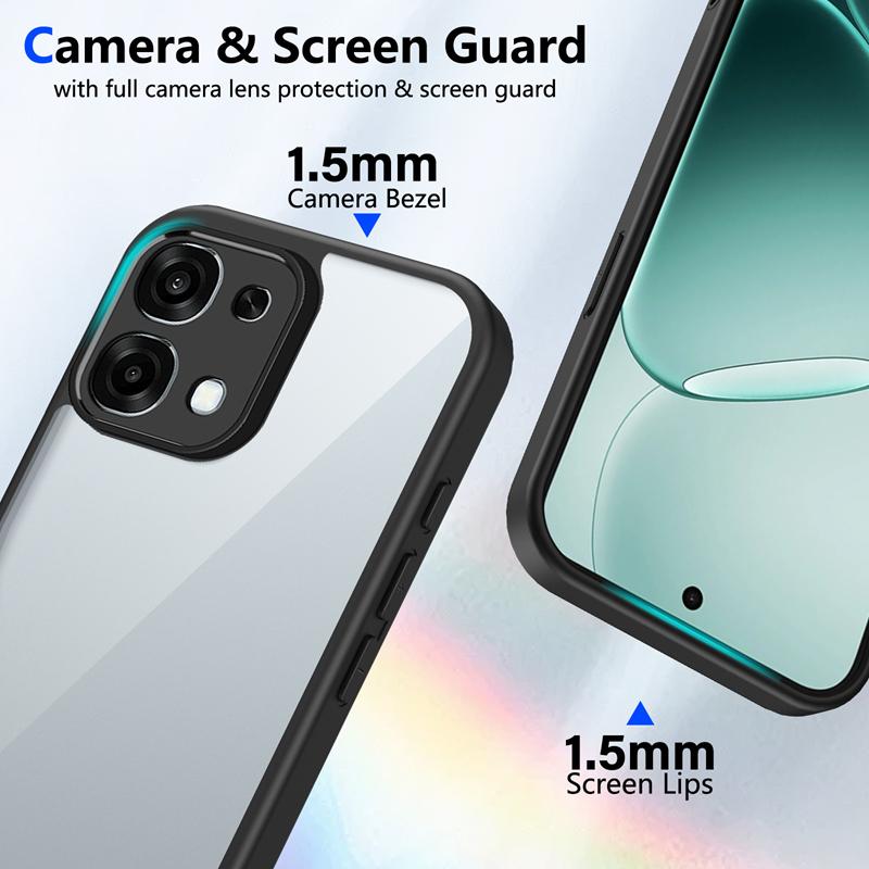 Transparent Silicone Case For Oppo A6 Pro OPPOA6 Pro A6Pro 4G 5G PC A6X X Back TPU Bumper Shockproof Clear Phone Cases Cover