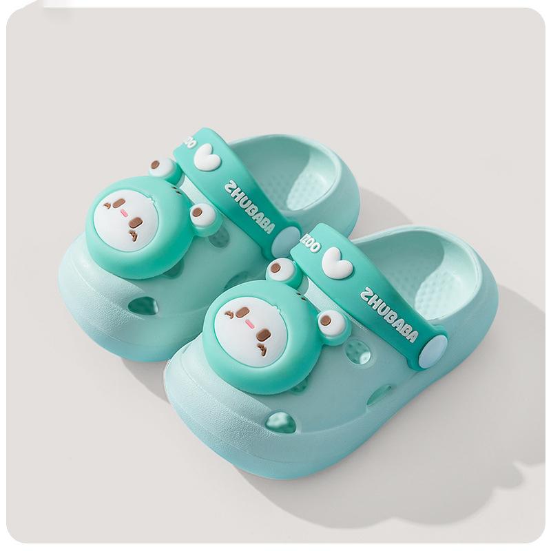 Anime Cartoon Schuhe Kawaii Rosa Kaninchen Ente Sandalen und Hausschuhe Nette Weiche Unterseite Hause Hausschuhe Baby Poped Loch Schuhe Spielzeug geschenk