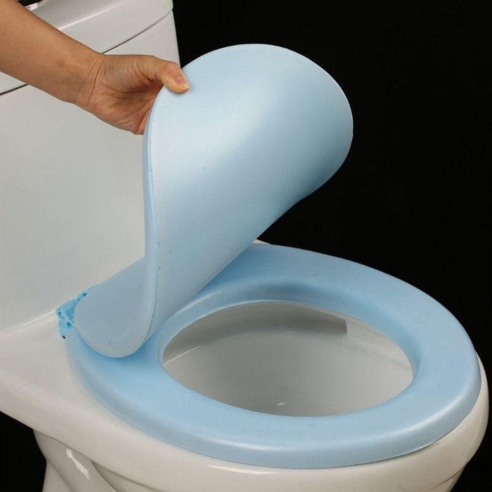 Thickened EVA Toilet Cover Removable Toilet Seat Pad Bathroom Warmer Seat  Bidet Toilet