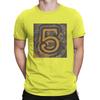 5 Music Fun T-Shirt for Men E-Ed Sheeran Novelty Cotton Tee Shirt Round Collar Short Sleeve T Shirts Original Clothing