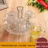 6-Piece Heat-Resistant Glass Drinking & Tea Cup Set