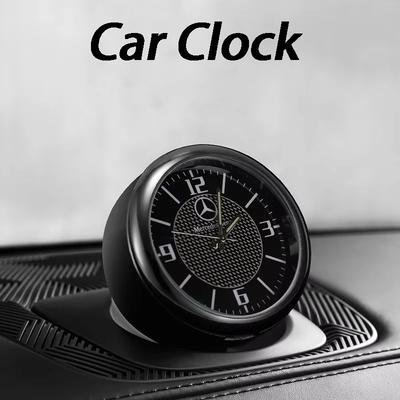 Dekoracja Samochodowa Kwarcowy Zegar Świecący Zegarek Do Mercedes benz AMG GLA CLA GLC GLE GLB GLK CLS Klasy A B C E S E300 C200 C260 C180