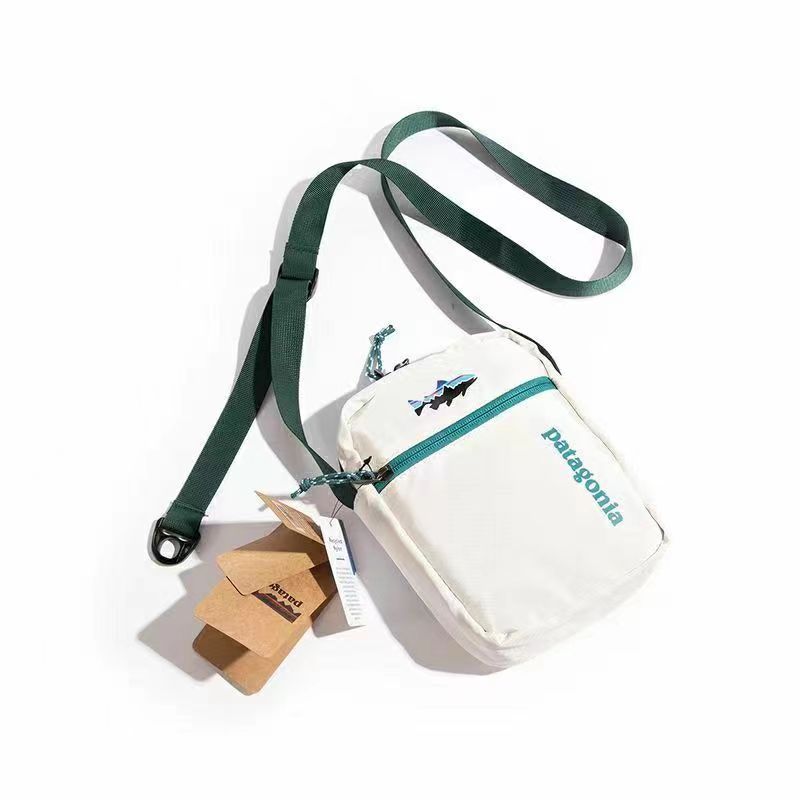 Trend Bata Men's Outdoor Sports Shoulder Bag Fishing Casual Oblique Span Bag Versatile Tooling Wind Small Mobile Phone Bag
