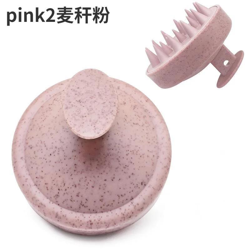 Șampon din silicon Cap de perie Pieptene pentru masaj al scalpului Pieptene pentru spălarea părului Perie pentru masaj corporal Perie de baie pentru duș Instrument de coafură