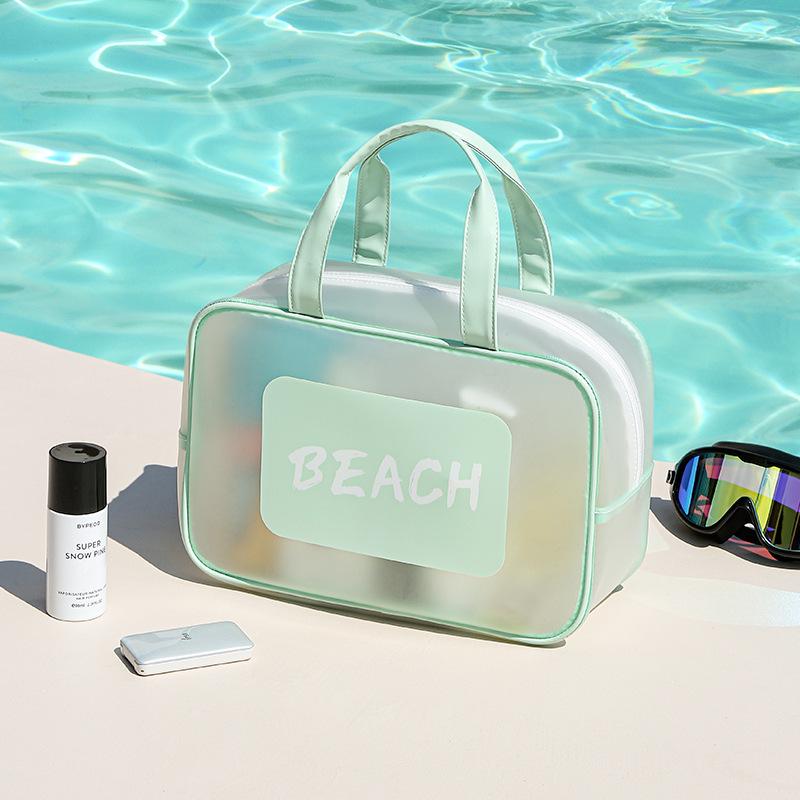 Waterproof Sports Swim Bag with Wet/Dry Compartments, Large Capacity Beach & Yoga Fitness Bag