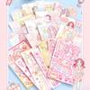 DIY Dress Up Sticker Cartoon Scrapbook Sticker Artistic Decorative Stickers