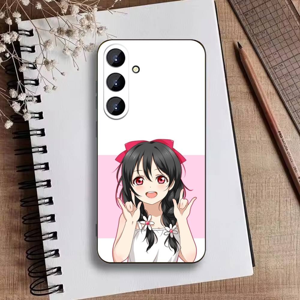 Love Live-Yazawa Nico Phone Case For Samsung Galaxy A73,A21s,A22,A31,A52,A53,A71,A41Soft Black Shell