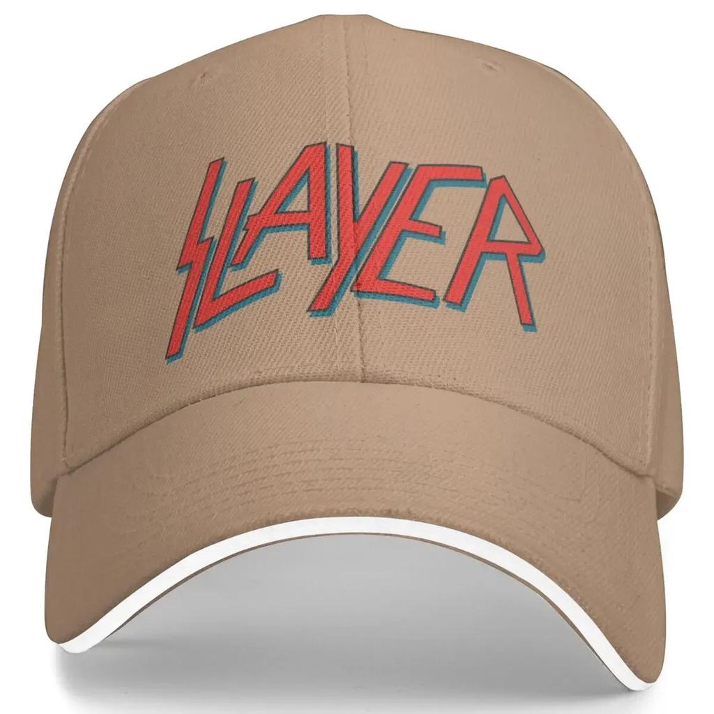 Slayer Band Golf CapFor Daily Wear Unisex Women Metal Rock Sun Hat Adjustable Fit
