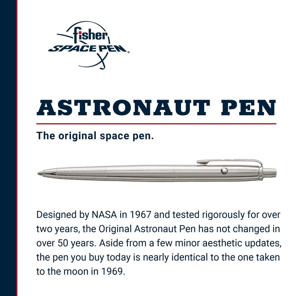 Fisher ASTRONAUT Ballpoint Pen Chrome 1010034 AG-7