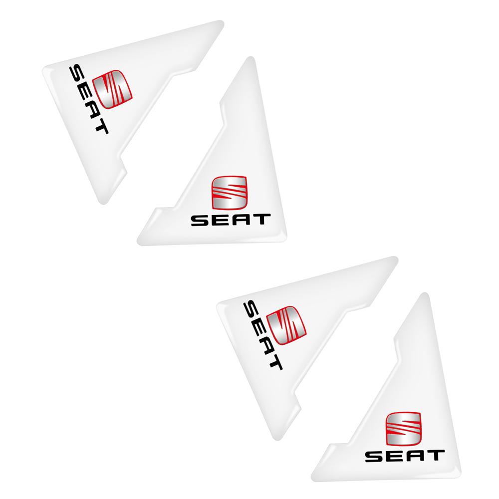 2/4Pcs Car Door Corner Cover Anti-Scratch Protector Bumper Sticker For Seat FR Cupra Tarraco Leon Exeo Mii Ibiza 6f Altea Toledo