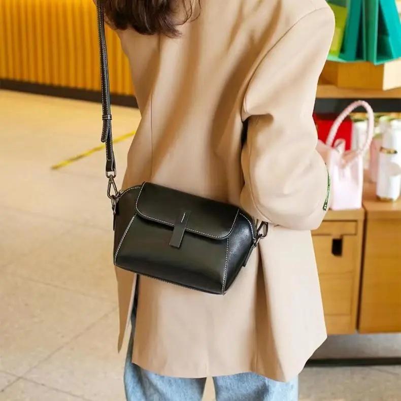 

«Модные женские сумки через плечо и почтальонские сумки из натуральной кожи 2024 года»