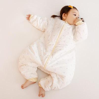 Thickened Warm Antibacterial Cotton Footed Toddler Sleeping Bag Blanket (No. 1000)