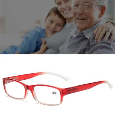 Good Full-Frame Parents Seniors Anti-UV Rectangle Unisex Hyperopic Newspaper 1pc Reading Glasses Anti-blue Light
