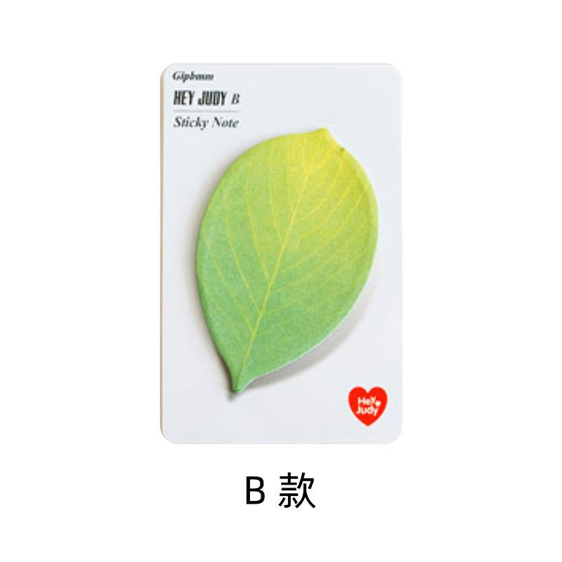 25sheets Leaf Shaped Post Notes N Times Post Messages Notes on Hand Accounts Memo Pad 5 Options Stationary Writing Pads