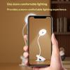 Rechargeable Clip On Led Desk Lamp Flexible Gooseneck Eye Caring Flicker Free For Study Home Office Dorm Reading Work