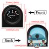 52mm Digital Car Water Temp Temperature Gauge with 1/8NPT Sensor + Water Temp 26mm-40mm Adapter Water Tank Level Indicator